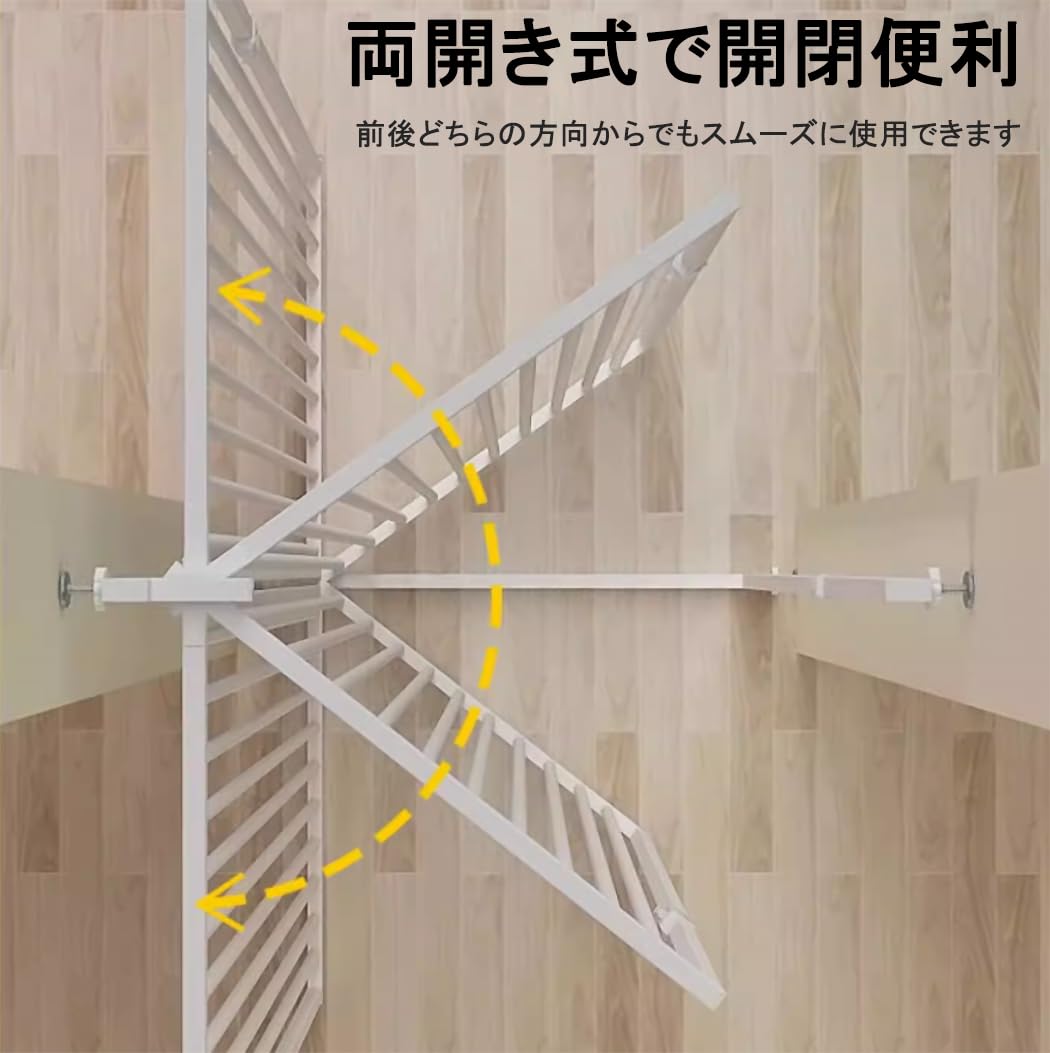 Amazon.co.jp: JOOHY ペットゲート 猫脱走防止ゲート ハイタイプ