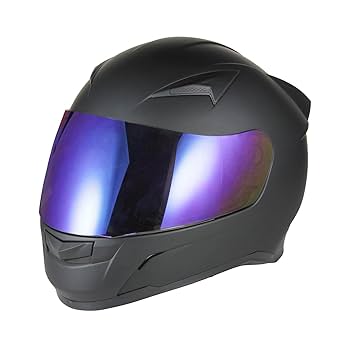 Amazon | ヘルメットシールド ミラー フルフェイス バイク