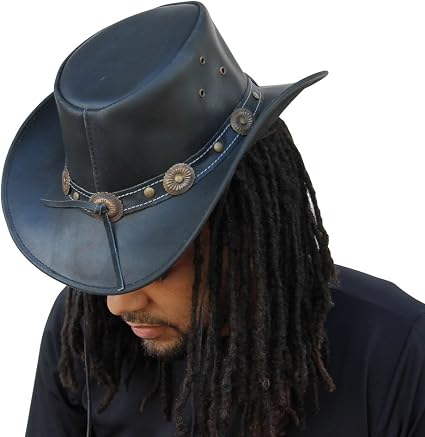 Outdoor Leather American Stockyard Hat 