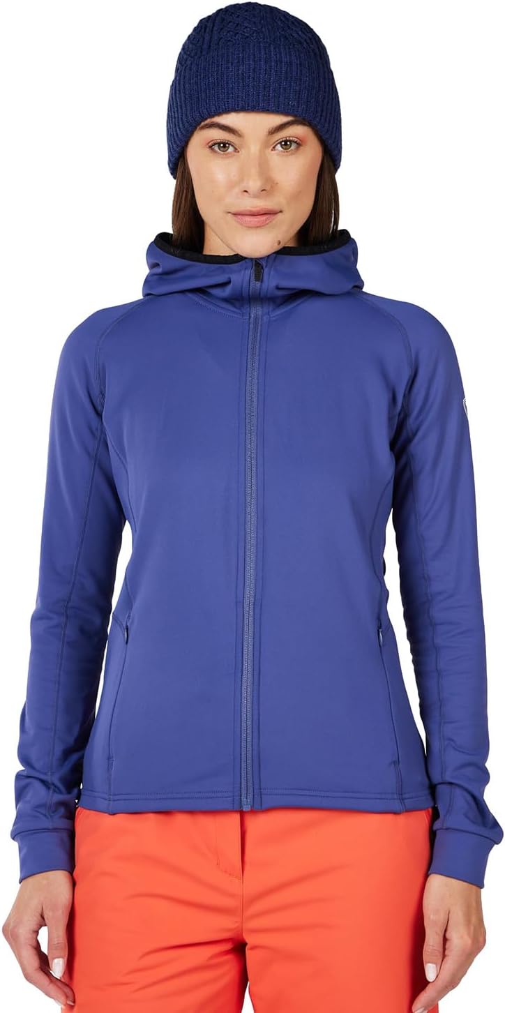 ROSSIGNOL Mid-layer Thin Full-zip Fleece Jacket for Women - Ski Wear, Women’s Clothing
