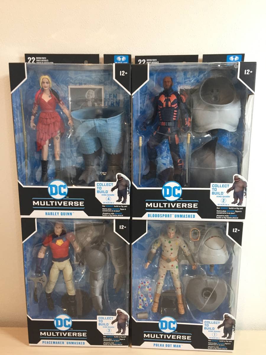 DCマルチバース マクファーレントイズ スーサイドスクワッド5体セット 