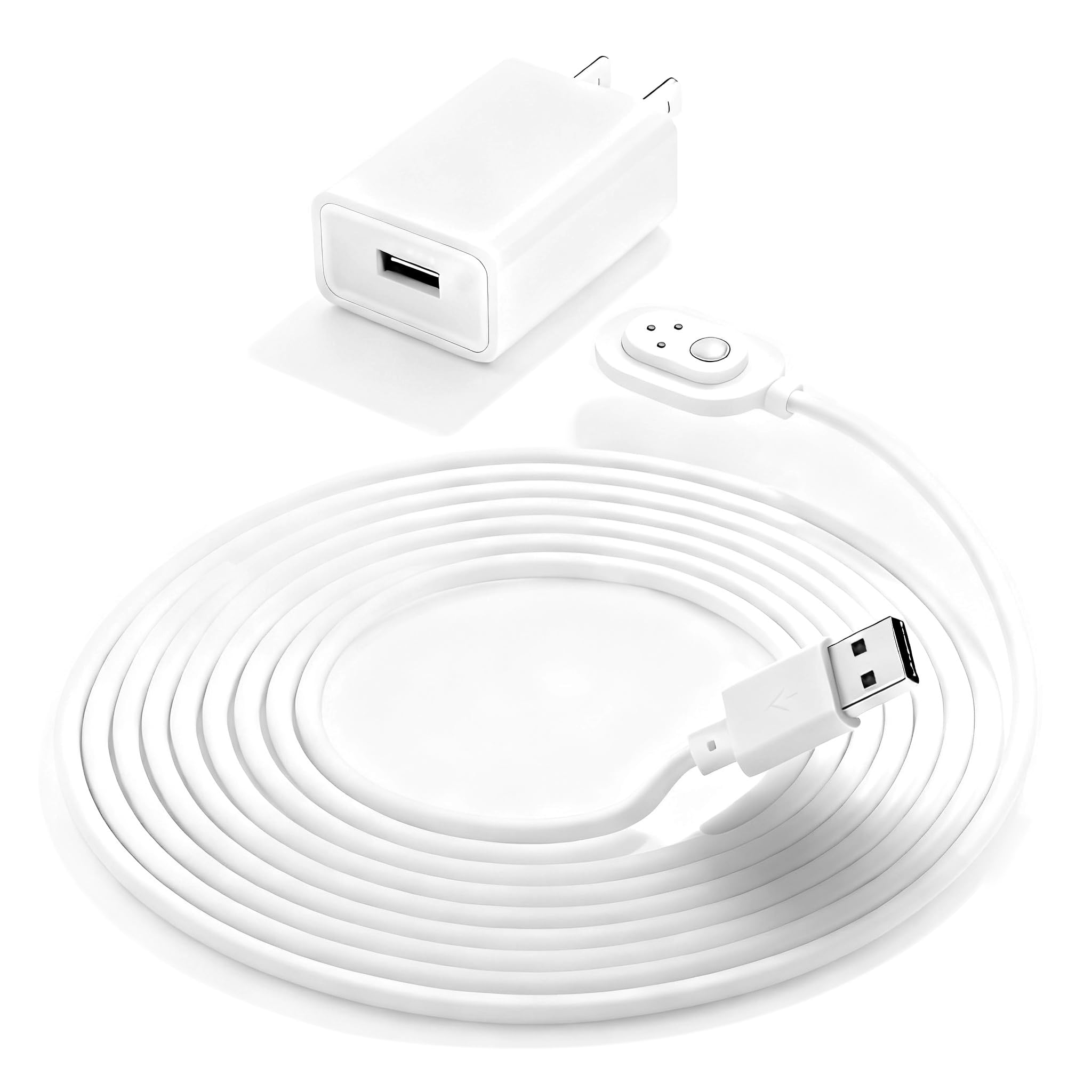 Photo 1 of 5V Charger Replacement for Arlo Pro 3, Pro 4, Pro 5S 2k, Arlo Ultra, Ultra 2 Security Camera USB Magnetic Cable Cord Power Adapter 3M ?Not Replacement for Essential Spotlight?