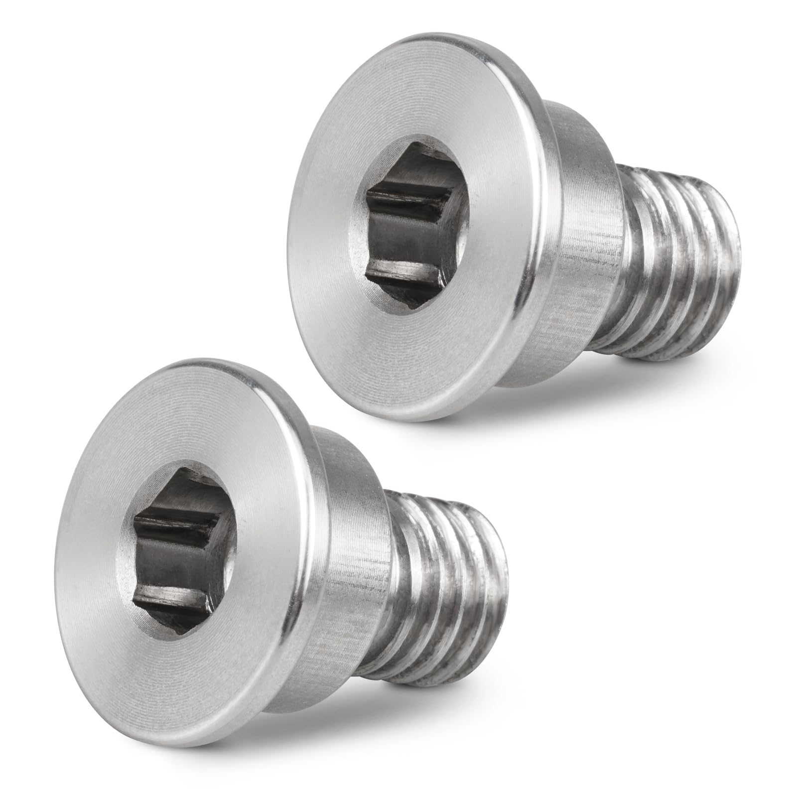Bevinsee 2pcs Brake Disc Rotor Screw Set Replace 34211161806