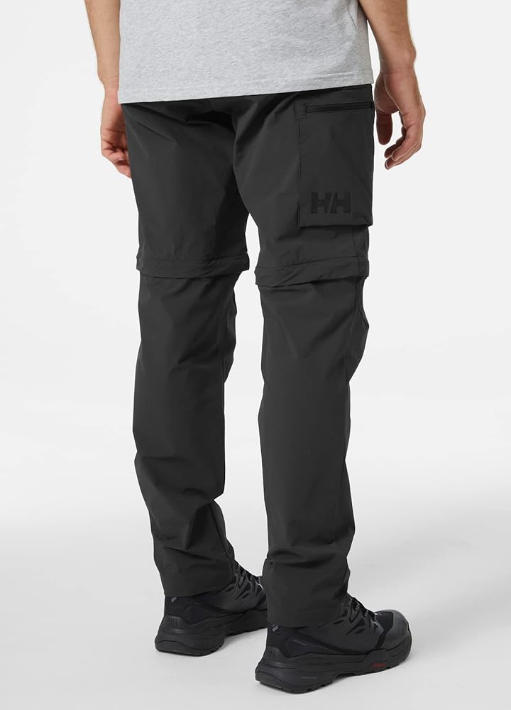 Amazon.com: Helly Hansen Brono Softshell Zip Off Pants Ebony LG