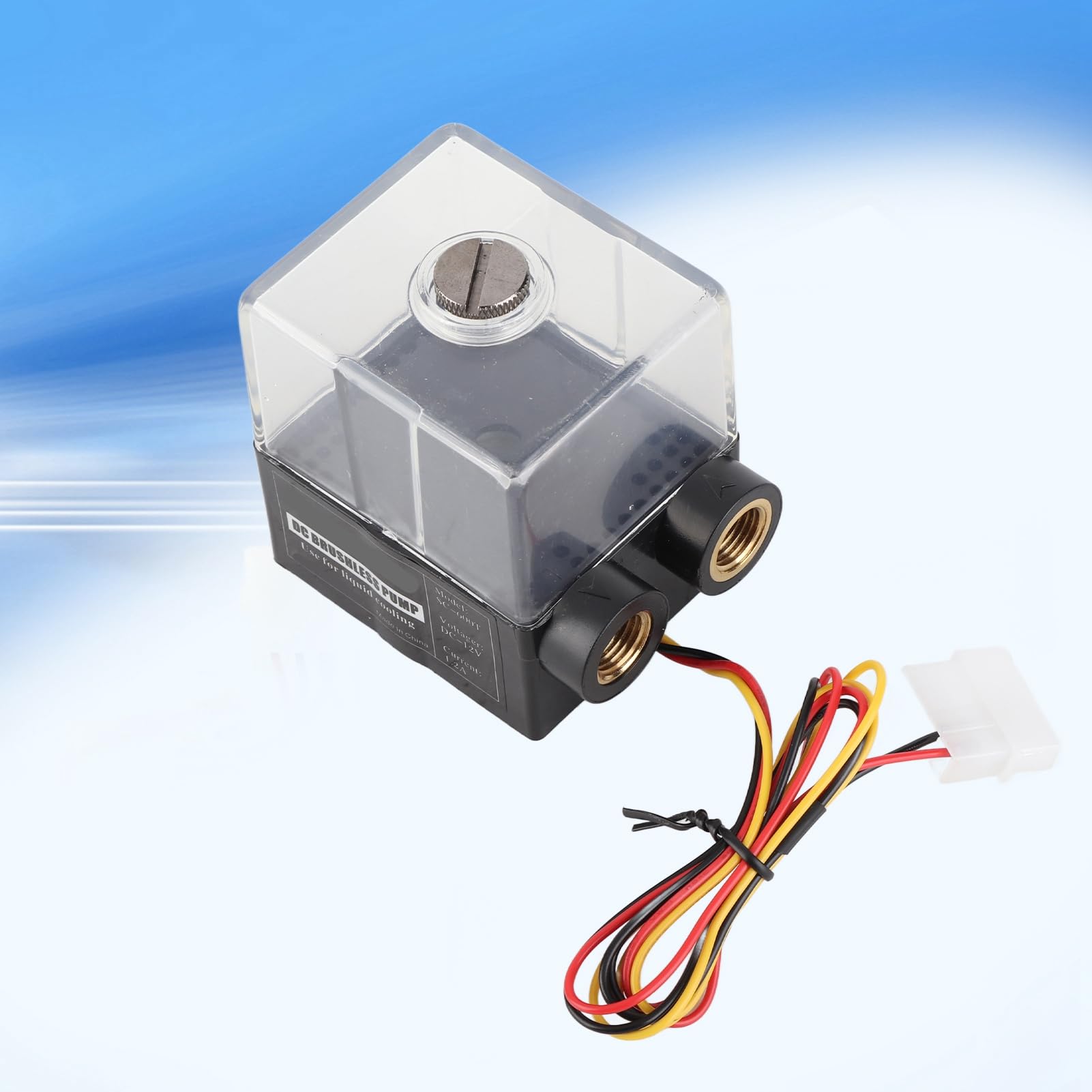 Acouto Chłodzona Pompa Obiegowa Chłodzenie Komputerowe Sprzęt Elektryczny 12 V SC-600T Przyjmuje Gwint G1 Diss Chłodzona Pompa Obiegowa wodą Cyrkulacja Wodna 600T 12 V (wodna 600T)