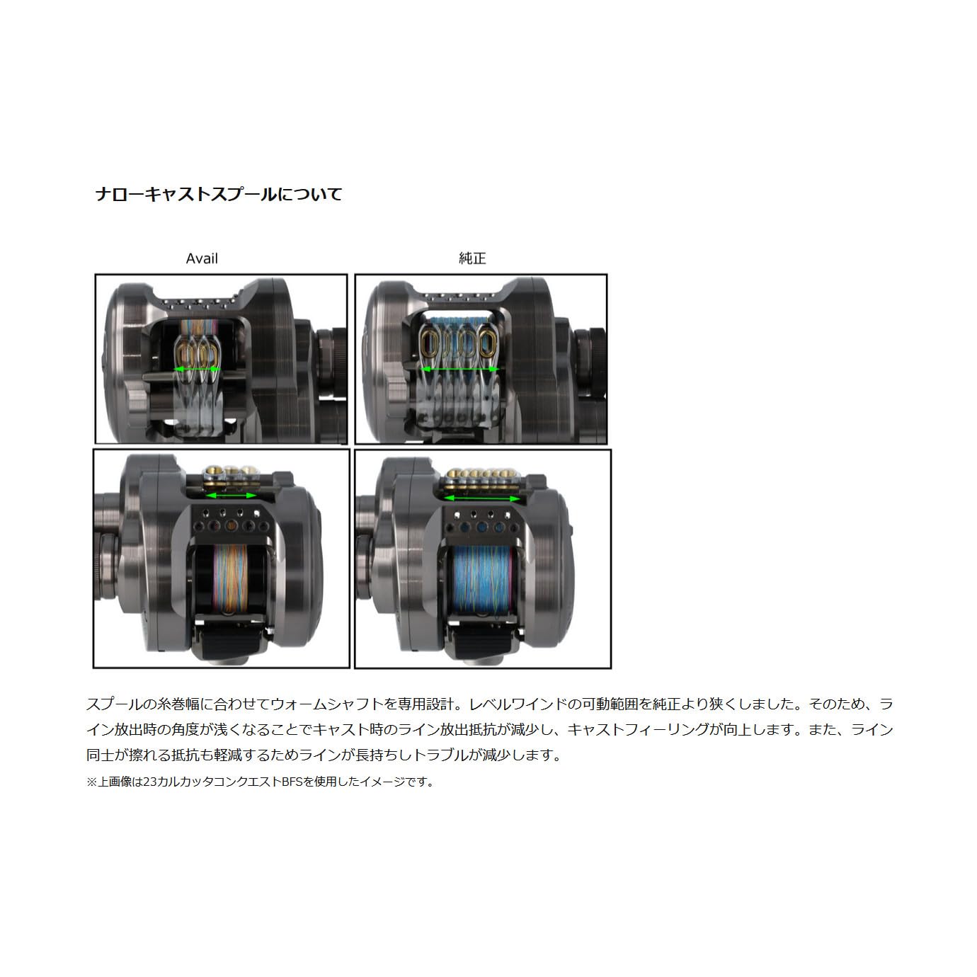 Amazon | Avail(アベイル) ns_21cnq1034rn_blk シマノ 21カルカッタ 
