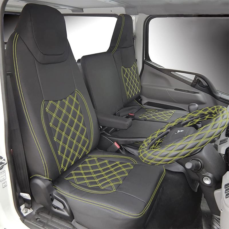Amazon | シートカバー(運転席・センター・助手席) 現行ブルーテック 
