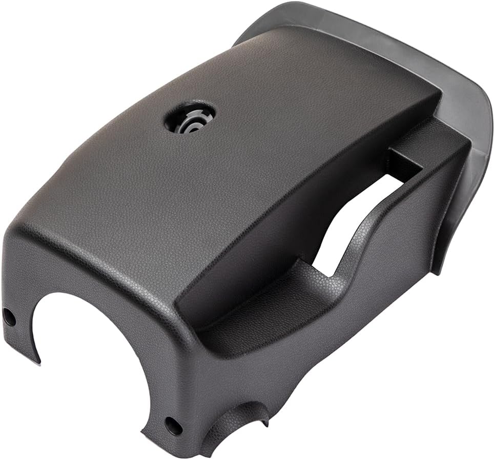 HY-SPEED 84855-B2000EQ Steering Column Lower Ignition Shroud with Key Start Hole Compatible with Soul 2014-2019 Soul EV 15-19, Under Clmn Cover Bezel Panel Replace# 84855B2000EQ 84855-B2050EQ Black