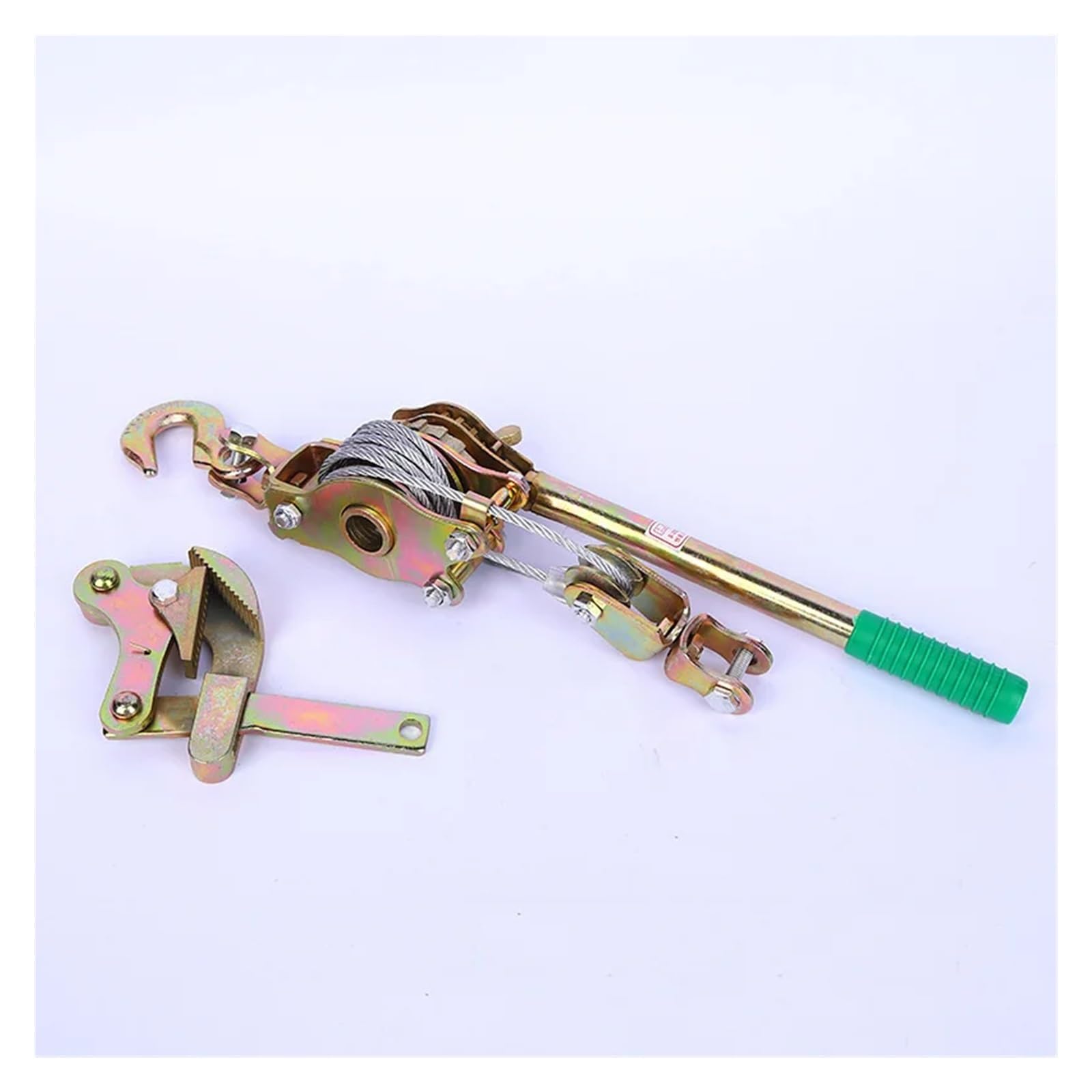 Handseilwinde, 1T Spanner High Carbon Stahl Verdickte Getriebe Seil Spanner Multifunktionale Manuelle Stahldraht Verschluss for Auto Fracht