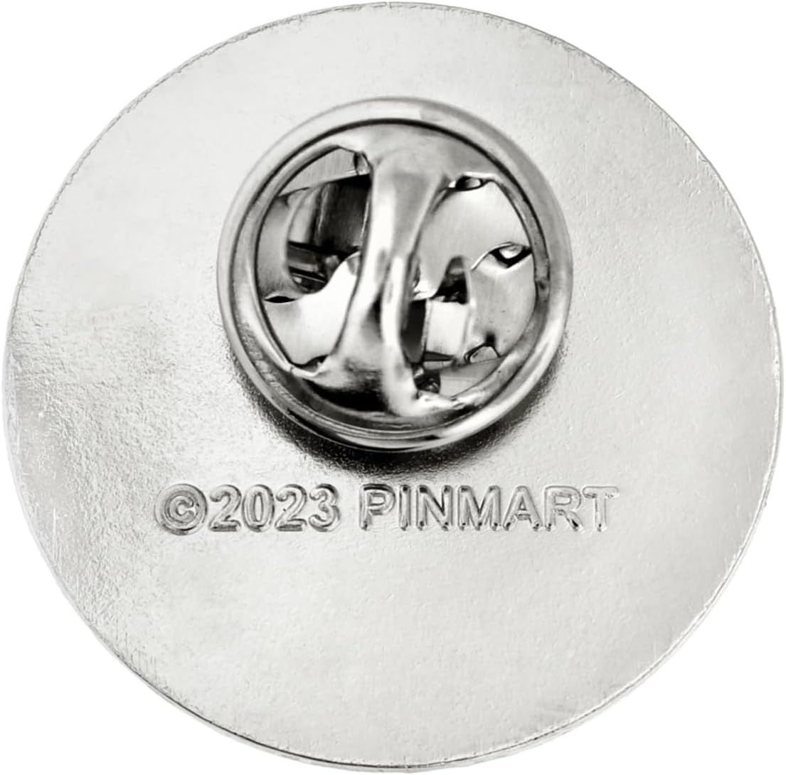 PinMart Employee of the Month Lapel Pin - 1" Cloisonné Enamel Recognition Pin with Rhinestone, Monthly Award Gift for Employee Appreciation, Work Recognition, Staff Incentives