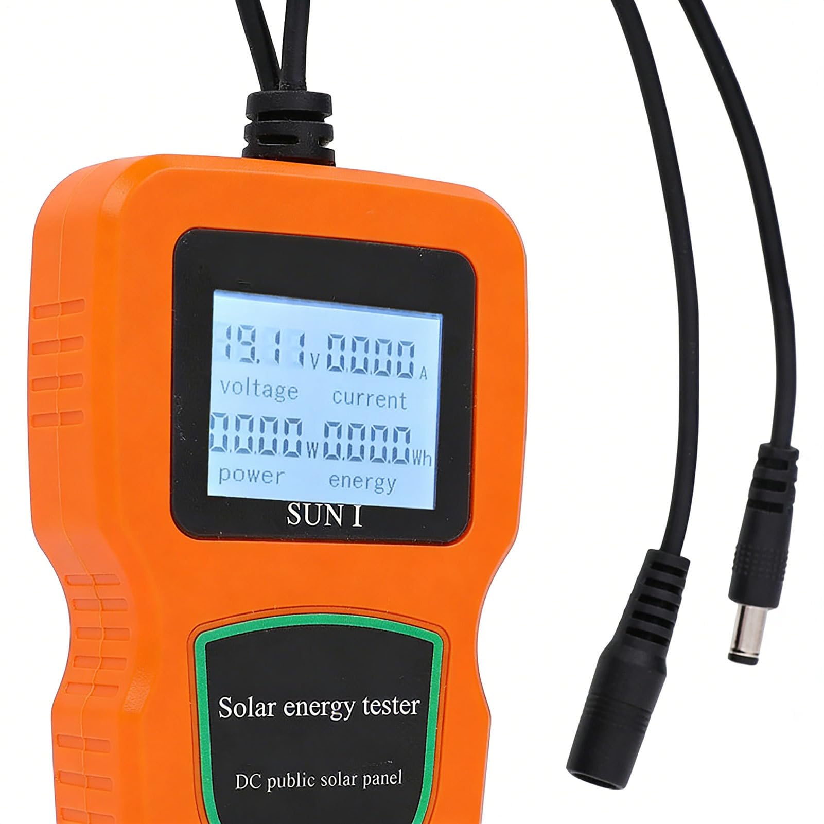 Tester Pannelli Display LCD Retroilluminato Monitoraggio in Reale | Misuratore di Solare e Tester di Circuiti Interno Esterno Casa Appartamento Auto Furgone Camper Campeggio Viaggio