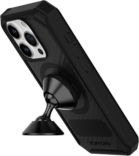 Miniatura 7 de ROKFORM - Soporte magnético ajustable para automóvil, giratorio de 360 grados con cinta VHB 3M, soporte para teléfono celular, soporte de aluminio