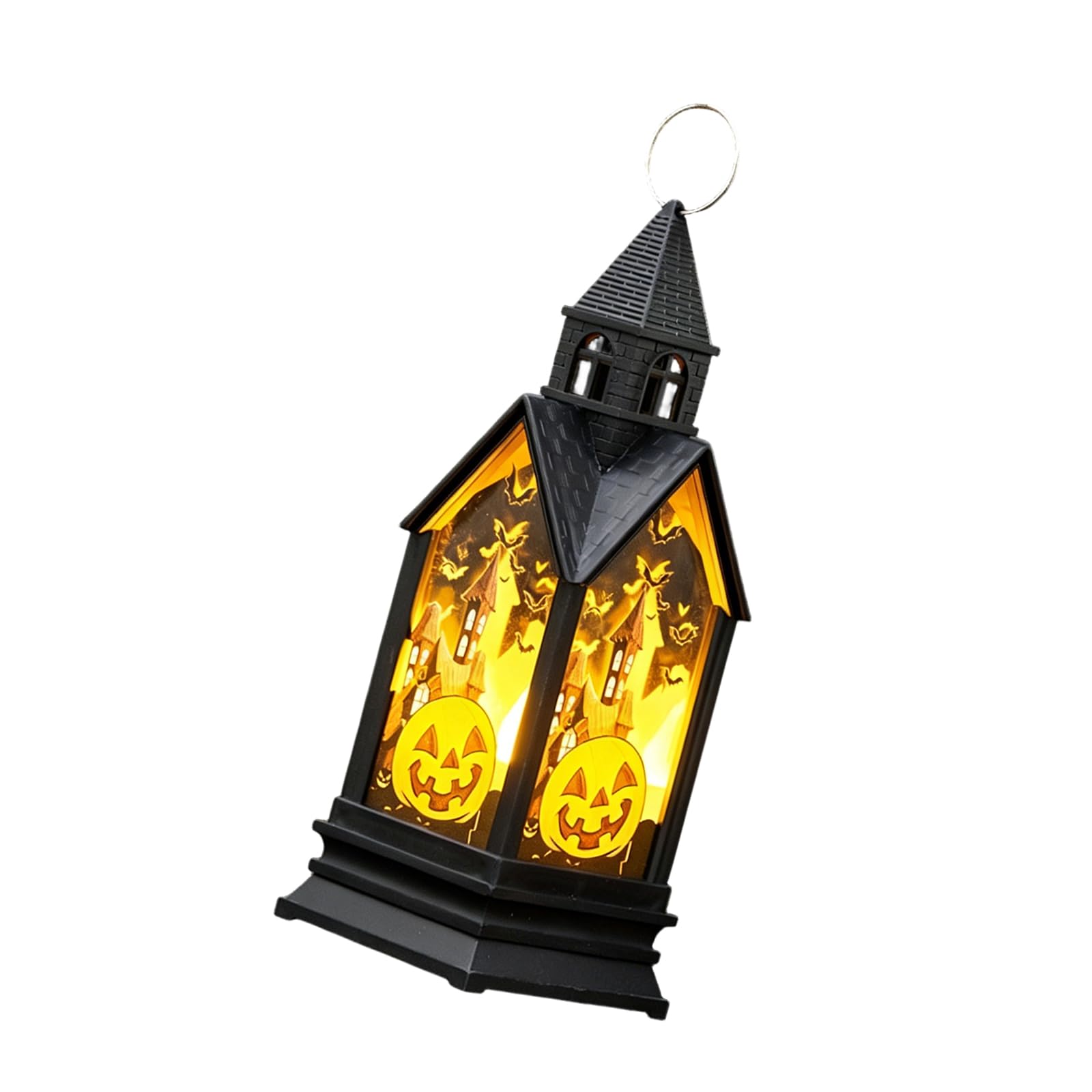 Shntig Seasonal Light for Halloween Decor, Battery Powered Warm Glow Accent for Mantel, Shelf or Party Table Display Halloween Decor Tabletop Battery Powered Accent Light Warm Glow Party Top