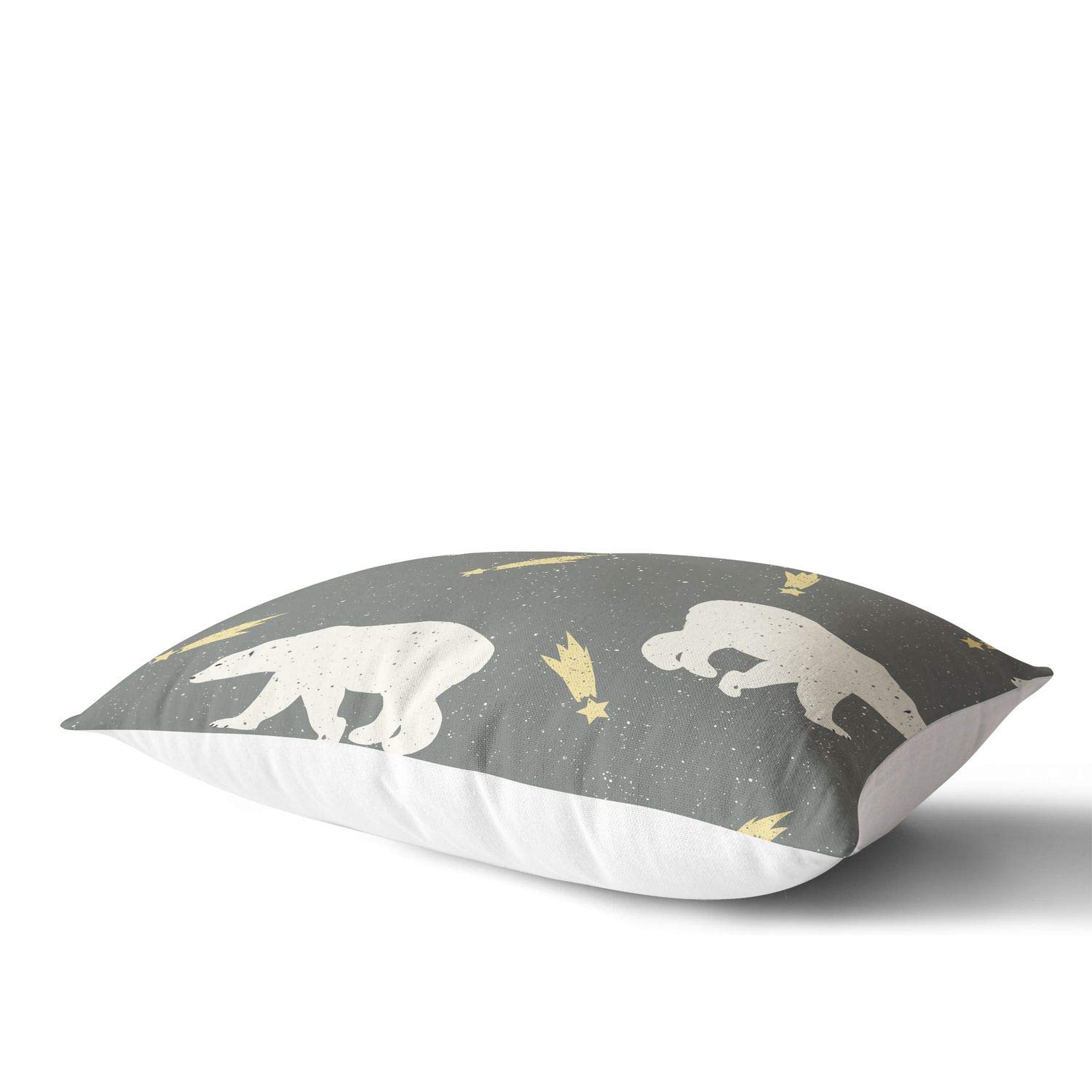 BonaMaison Federa Per Cuscino 45x60 Cm In Cotone - Motivo Casuale, Tessuto Morbido, Per Divano E Letto, Prodotta In Turchia (Solo Fodera, Imbottitura Esclusa)