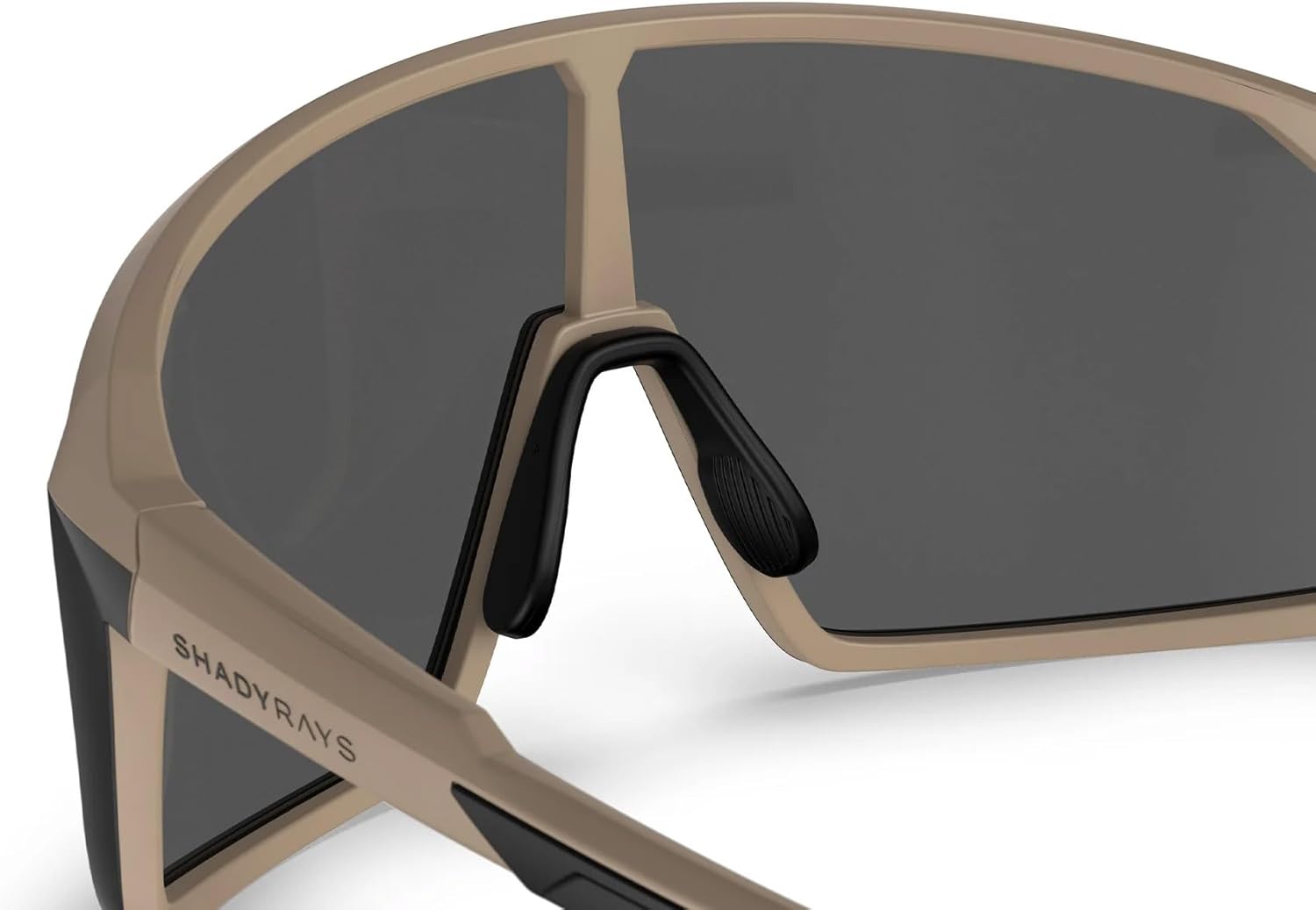 Shady Rays Rival Mens | Single Lens Shield Panoramic Polarized Sunglasses