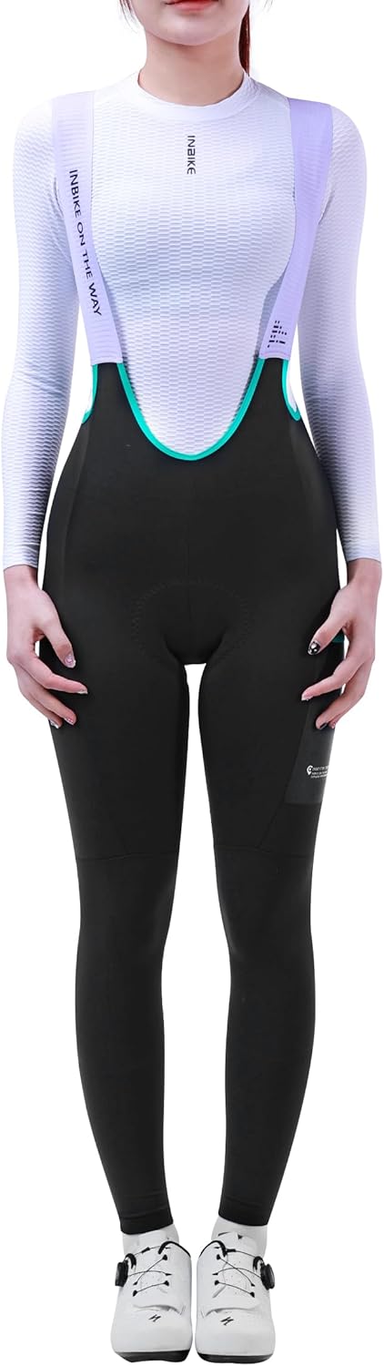 INBIKE Fietsbroek voor dames, zomer, kort, gevoerd, met