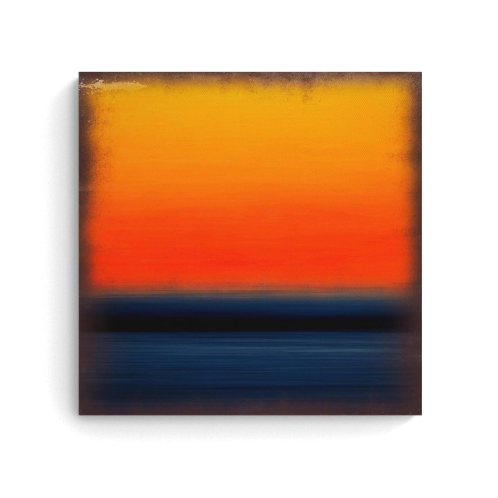 ZhuCaiRr Mark Rothko Painter Works (Untitled1) Poster Canvas Wall Art Prints Gifts Photo Picture Paintings Room Decor Home Decorative 24x24inch(60x60cm)