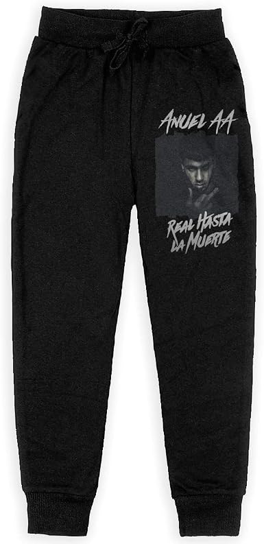 Amazon.com: Unisex joven Anuel AA elástico banda de música ventiladores  diario pantalones para niños regalo con bolsillos, Straight, XL : Ropa,  Zapatos y Joyería