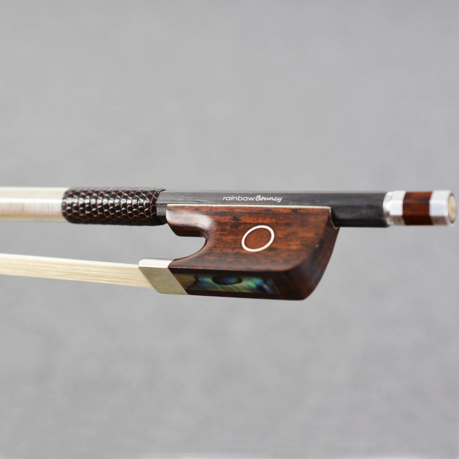 Rainbow Bouncy Pure Carbon Fiber Viola Bow TOP CF performance