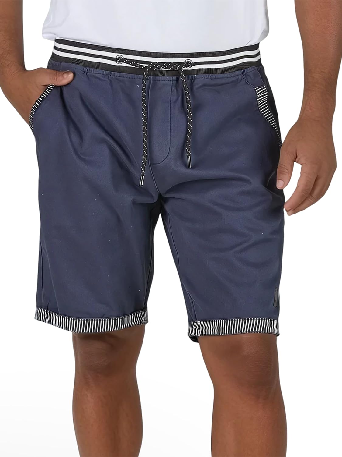 riverso Kurze Hosen Herren Stretch Regular Fit RIVAngelo Bermuda Shorts