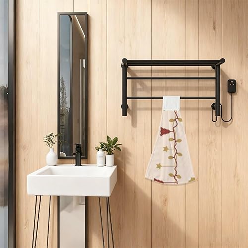 Miniatura 4 de Retro Christmas Ornaments Kitchen Hand Towels 2 Pieces Kitchen Decor Hanging Towels with Hanging Loop Soft Absorbent Microfiber Dishcloth Towel with