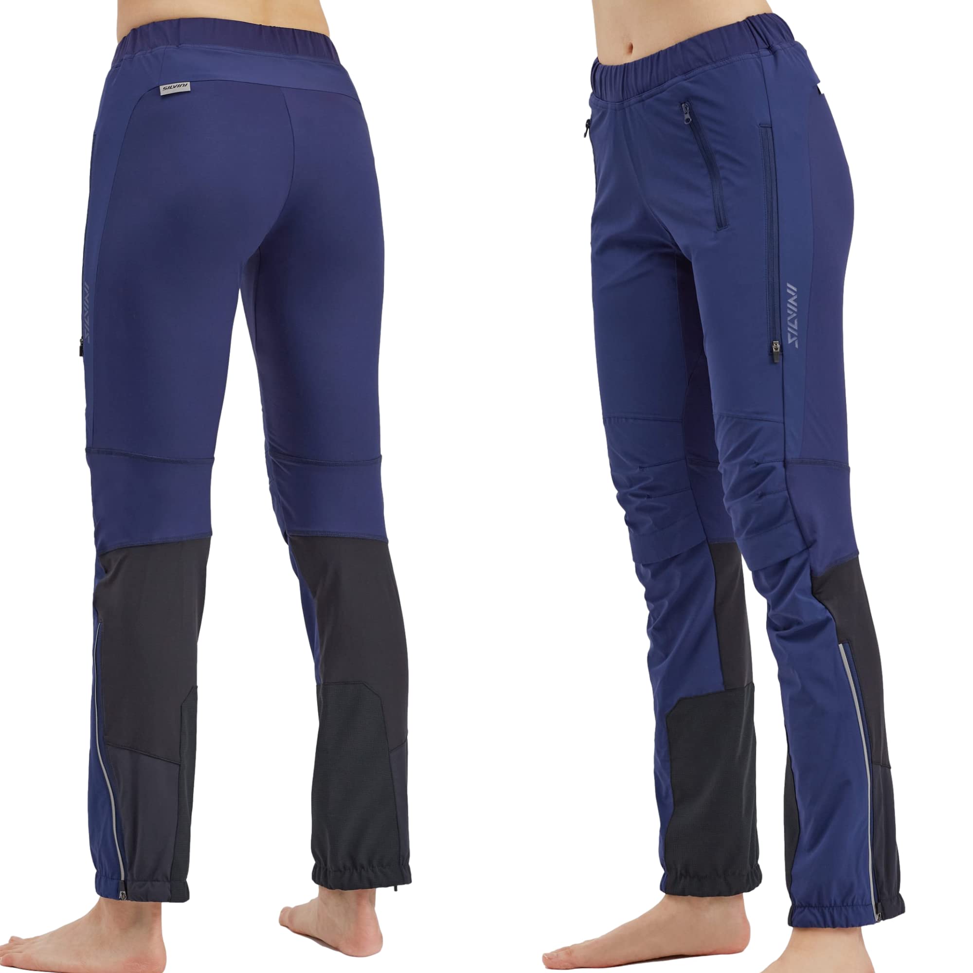 SILVINI SORACTE/SORACTE PRO Pantalon de ski de fond pour femme Pantalon softshell pour femme Pantalon de randonnée d'hiver pour femme Pantalon thermique pour femme Pantalon d'hiver pour femme Pantalon