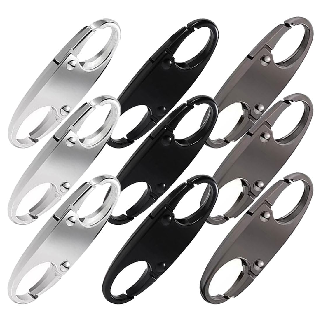 Cadenas Sac FDCGAS - 9 Clips Anti-Vol Pour Fermetures Éclair - Protection Bagages Et Sacs à Dos