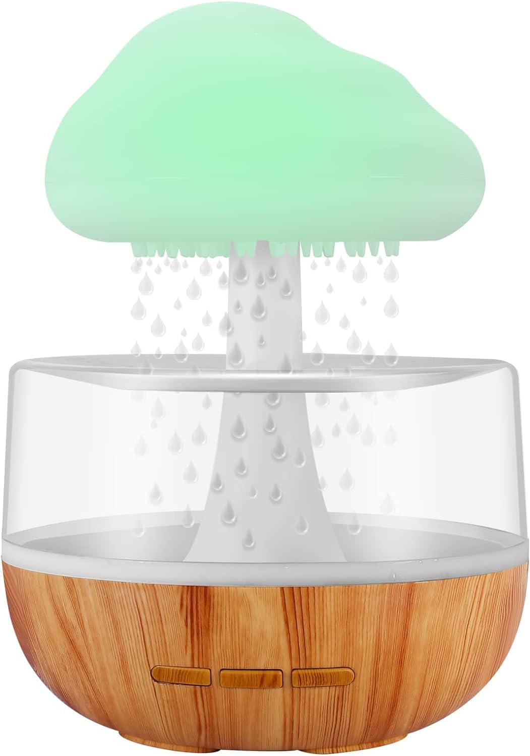 JAGDIV Plastic Raining Cloud Night Light Aromatherapy Essential Oil Diffuser Micro Humidifier Raining Cloud Night Light Oil Diffuser Bedside Sleeping Relaxing Mood Water Drop Sound (B0D425T8RL) Amazon Price History, Amazon Price Tracker