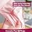 4 Gallon/180pcs Small Pink Trash/Garbage Bags, Strong, Bathroom Can Bin Liners, Plastic for Home Bedroom Office, Waste Basket Liner, Fit 12-15 Liter, 3,3.5,4,4.5 Gal (Pink 180