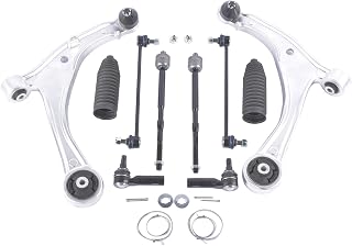 10Pcs Suspension Control Arm Tie Rod Sway Bar Link Replacement for Honda Odyssey 2011 2012 2013 2014 2015 2016 2017 51350-TK8-A10 51360-TK8-A10 51321-SAA-003 Vahaha