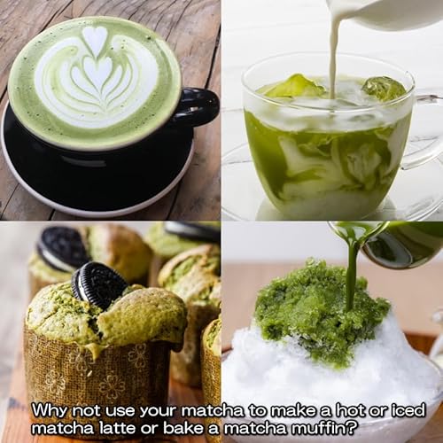 KAKUTO TEA Matcha product of JAPAN 100% Pure & Unflavored Green Tea Powder (1.06 oz / 30g)