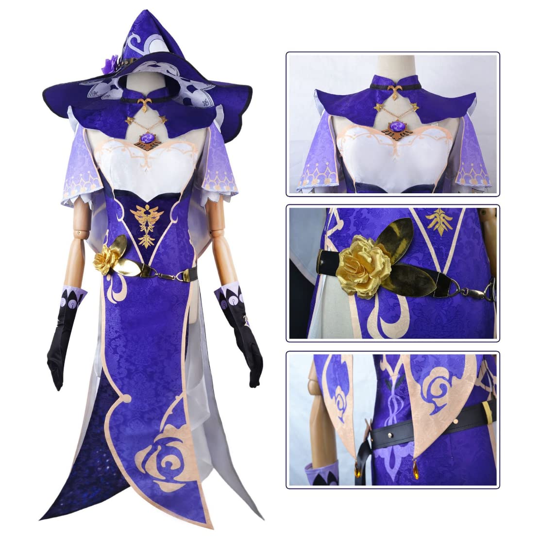 Amazon.co.jp: 原神 リサ コスプレ 原神 Genshin げんしん リサ