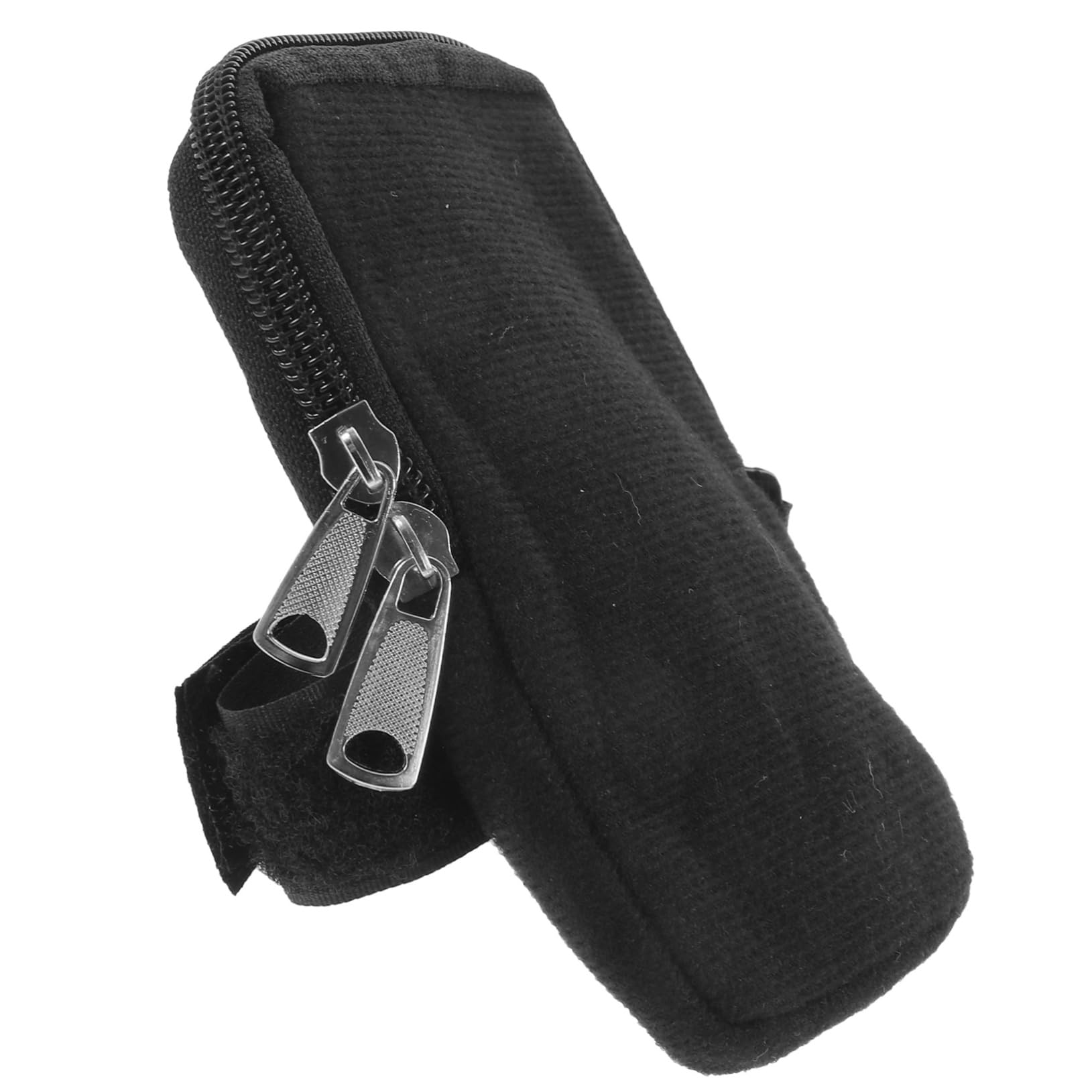 5 Stück Cup-Tasche Reisen handhaben im Freien Tragbar schlank Beutel für Wasserbecher Aufbewahrungstasche für Wasserbecher Tragetasche für Wasserflaschen Segeltuch Schwarz