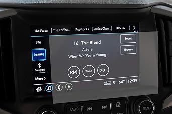 PcProfessional Screen Protector Set of 2 for 2018 2019 GMC Sierra Canyon Terrain Acadia 7" GMC Infotainment Touch Screen Display Anti Glare Anti Scratch Filters UV
