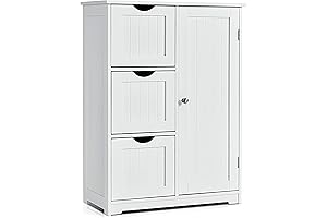 Giantex Bathroom Floor Cabinet: A Masterpiece of Organization and Style for the Modern Home