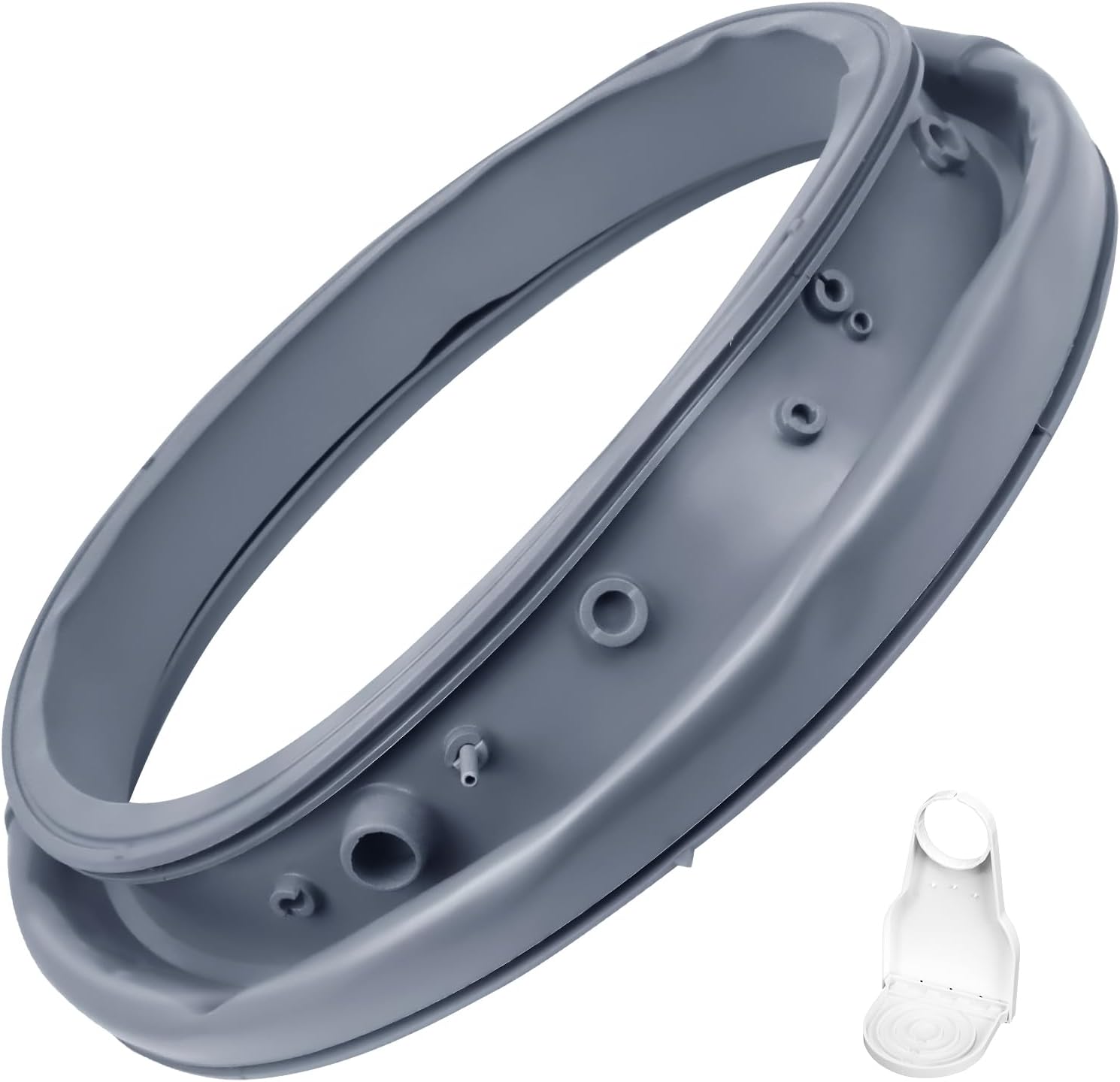 - Upgraded DC97-16140P DC97-19755A Washer Door Gasket Boot Seal Bellow Diaphragm Compatible with Samsung Front Load Washer Door Seal WF45N5300AW/US WF45M5500AZ/A5 WF45K6200AW/A2 WF45K6300AW/A2 Parts
