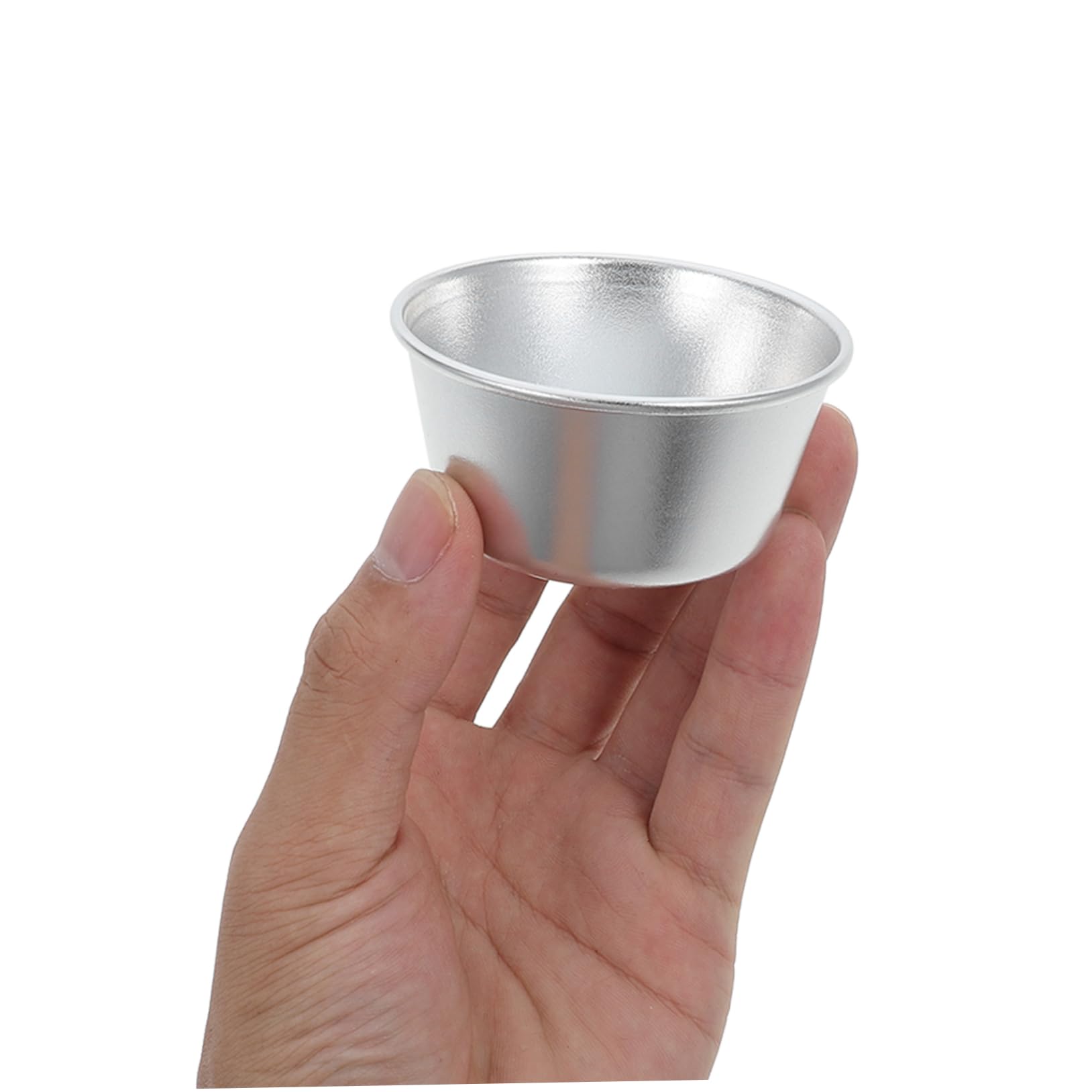 Cabilock 24stücke Teiliges Set Antihaft Carbonstahl Puddingbecher Hitzebeständige Muffinform Für Desserts Kuchen Muffins Leicht Zu Reinigen Und Wiederverwendbar
