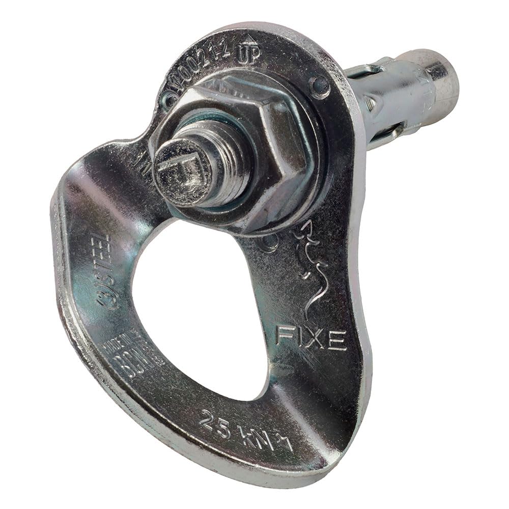 FIXE Plaqueta 1 con Parabolt en Acero Ecotri Anclaje de Expansión 25 kN Certificada EN959 UIAA