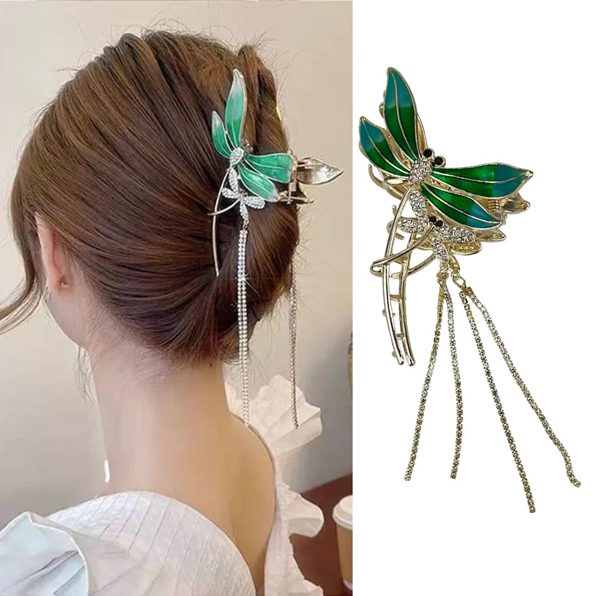 10 Best Dragonfly Hair Clips for Stylish Hairdos Hummingbirds Plus