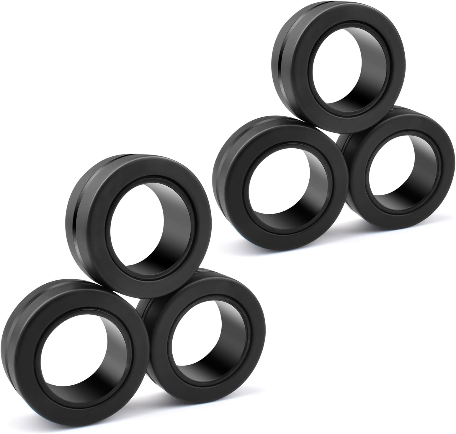 6Pcs Magnetic Ring Fidget Toys