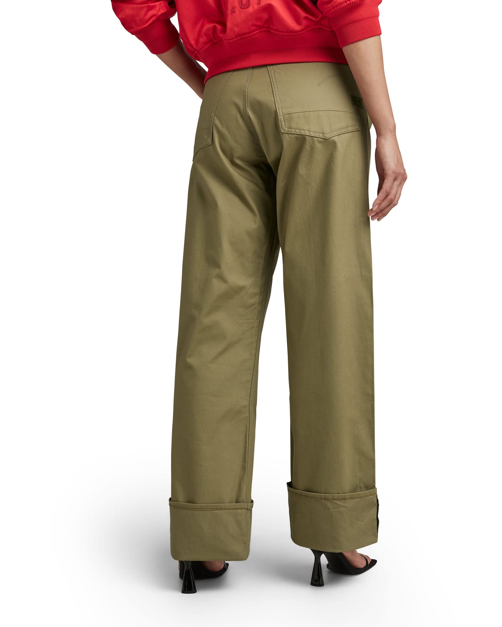 G-Star Pantalon Stray Chino - Slip - Regular Straight - Femme