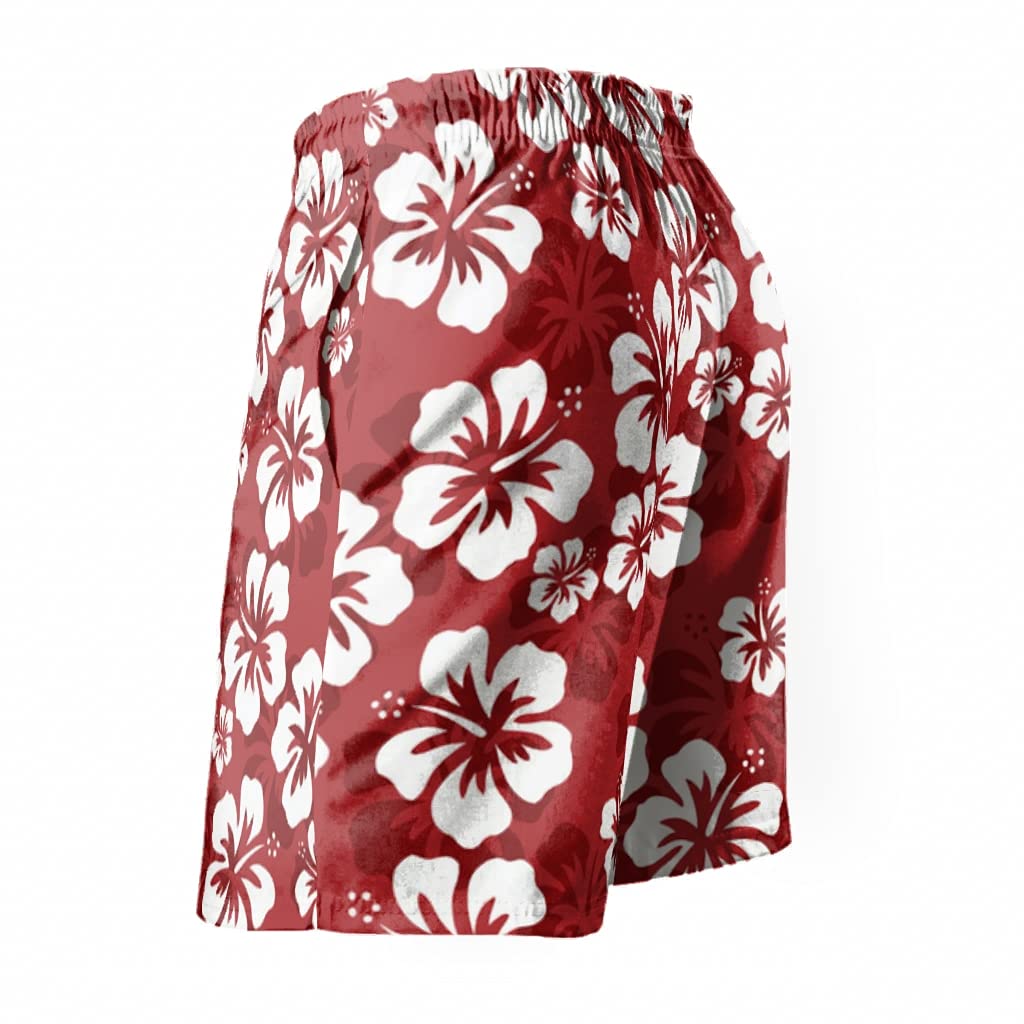 Short De Bain Homme Goodfellow Hawaïen Bleu Hibiscus - Taille S (W27 L6) - Neuf