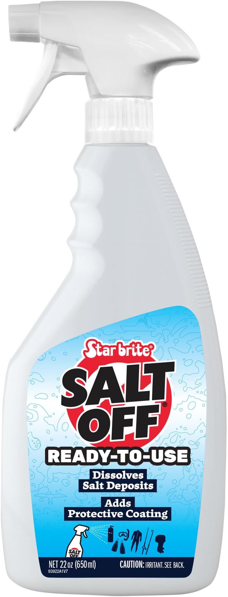 STAR BRITE Salt Off Concentrate - Ultimate Salt Remover Wash & Marine Engine Flush for Boats, Vehicles, Trailers, and More