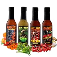 Vista 9 de Hellfire Hot Sauce Not Your Mama's BBQ Salsa picante Piña Fatalli