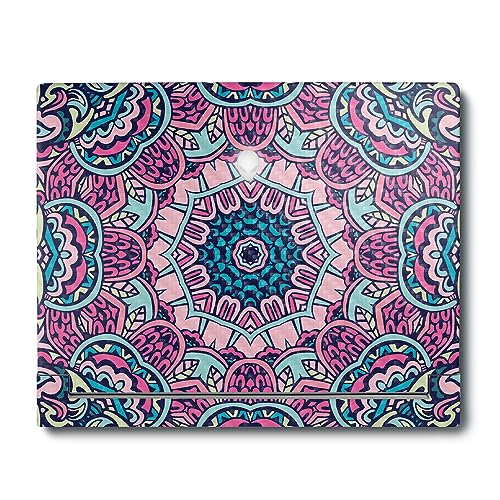 Image of MightySkins Carbon Fiber Skin Compatible With Alienware X16 R1 (2023) Full Wrap Kit - Tribal Mandala | Protective Durable Textured Carbon Fiber Finish | Easy To Apply & Change Styles | Made in the USA