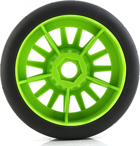 Miniatura 13 de Lifehead 1/8 Escala 4.055 in Diámetro Exterior RC Flat Track Car Rally Coche Neumáticos y llantas para HPI WR8 HSP Hobao ARRMA Redcat Losi Kyosho