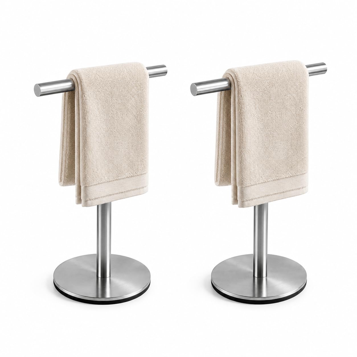 Porte-serviettes en T acier inoxydable SUS304 pour petite cuisine