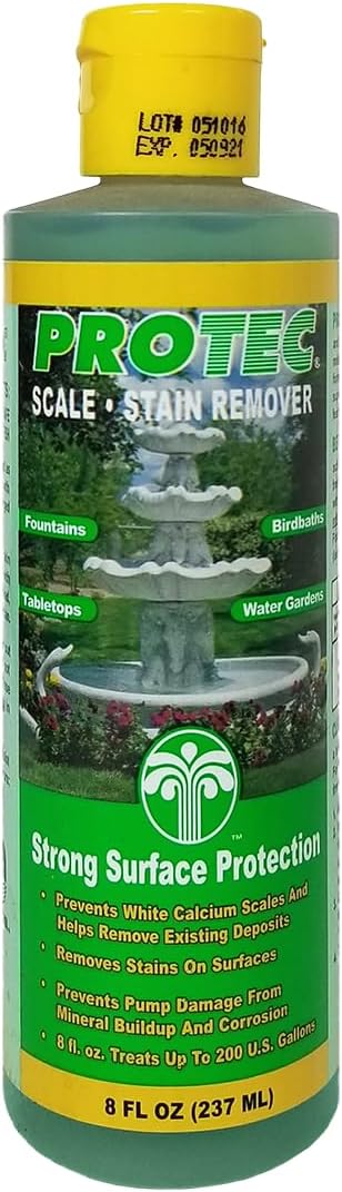 EASYCARE 60008 Protec Scale-Stain Inhibitor/Remover, 8 Fl. Oz Bottle