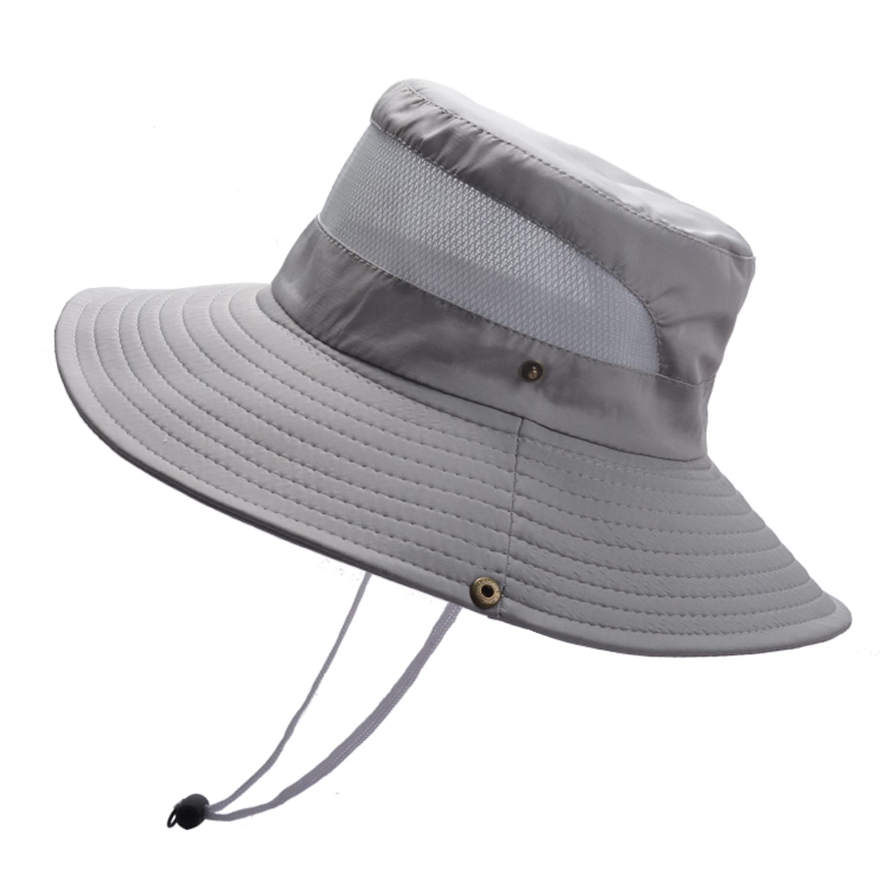 NPJYSun Hats for Women Men 3” Wide Brim UPF 50+ Fishing Beach Bucket Hats