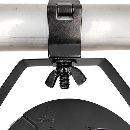 Miniatura 5 de Abrazadera de iluminación de escenario 2 pulgadas abrazadera de luz DJ ajuste tubo OD 1.890-2.008 in Heavy Duty 220lbs braguero abrazadera